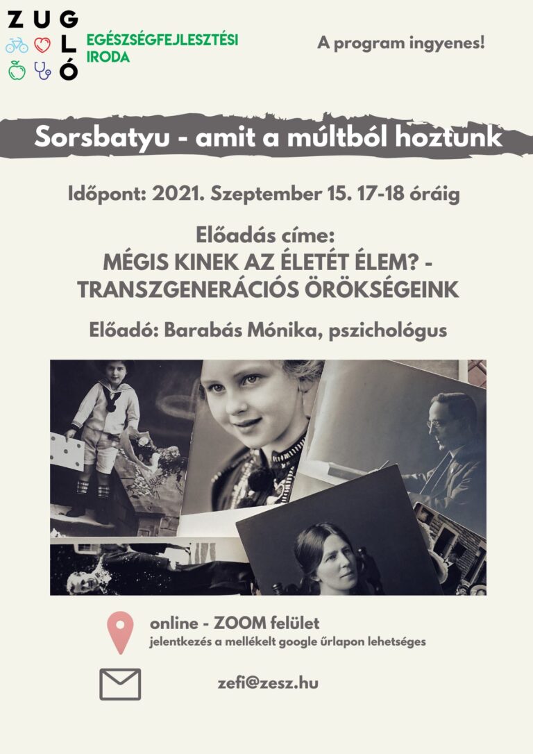 Mégis kinek az életét élem előadás