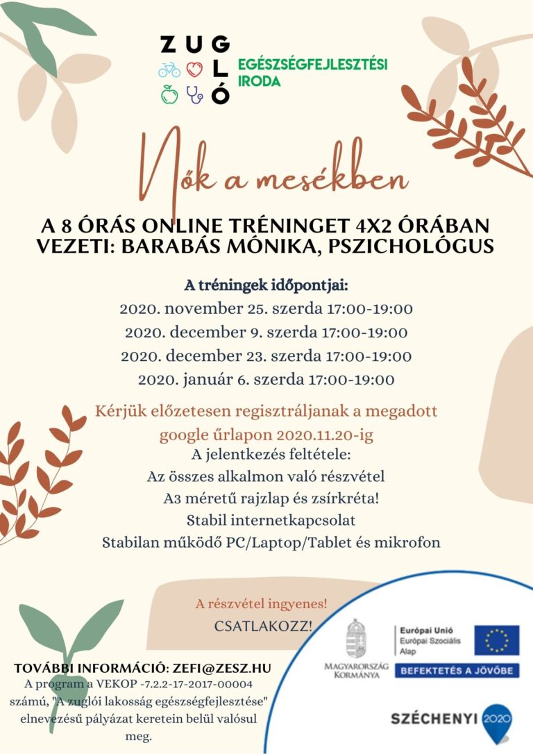 Nők a mesékben tréning